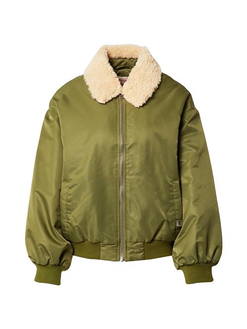 LEVI'S ® Overgangsjakke 'Elise Retro Bomber'  beige / oliven