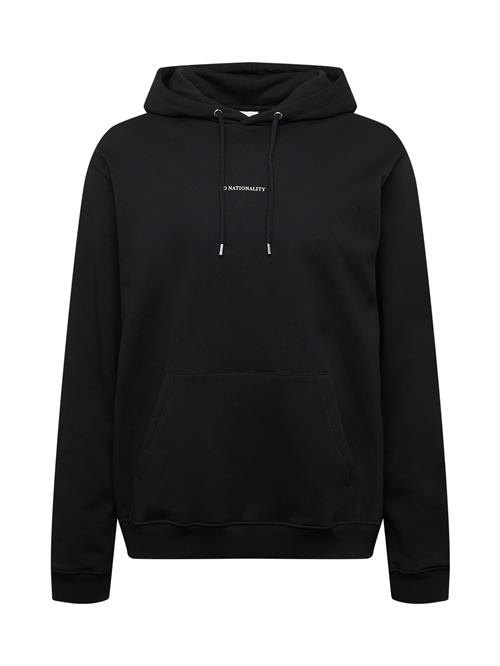 NN07 Sweatshirt 'Barrow'  sort / hvid