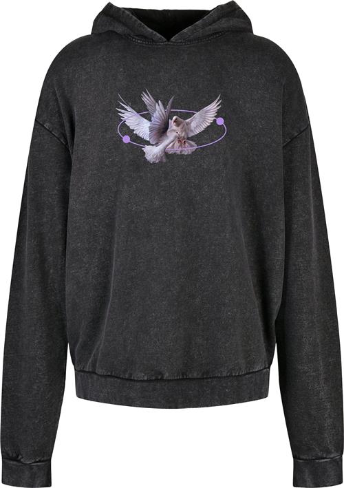 MT Upscale Sweatshirt 'Vive la Liberte'  lilla / sort / hvid