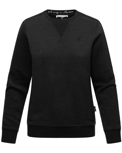 MARIKOO Sweatshirt 'Umikoo'  rød / sort / hvid