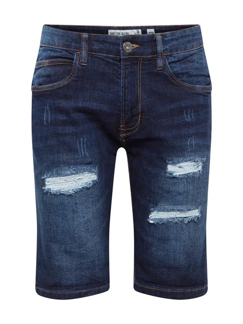 INDICODE JEANS Jeans 'Kaden Holes'  blue denim