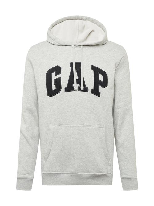 Se GAP Sweatshirt  lysegrå / sort ved About You