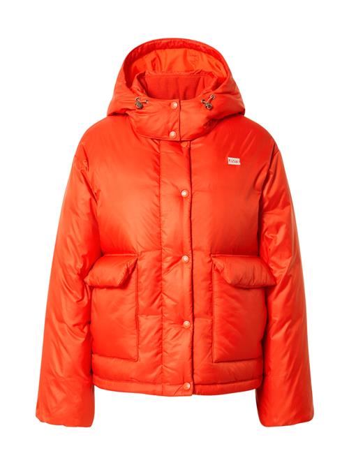 LEVI'S ® Vinterjakke 'Luna Core Puffer Short'  neonorange / hvid