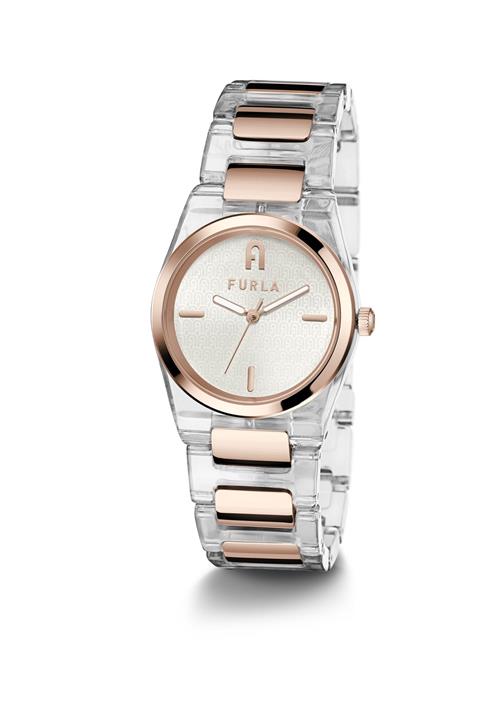 FURLA Analogt ur  rosa guld / transparent