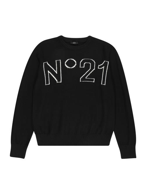 N°21 Pullover  sort / hvid