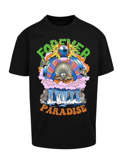 MT Upscale Bluser & t-shirts 'Paradise'  grøn / orange / lys pink / sort