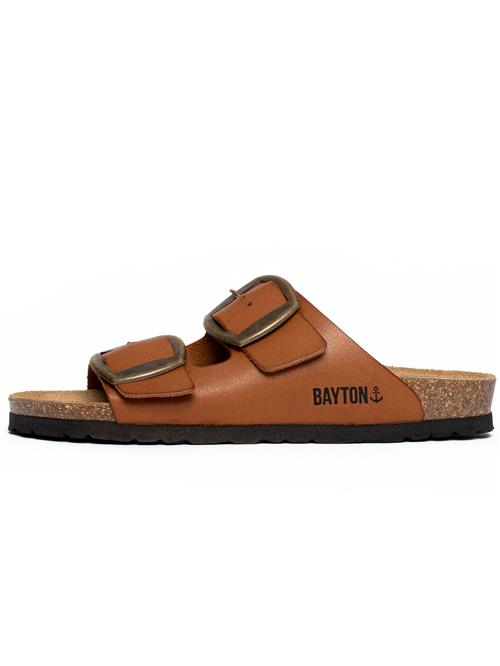 Bayton Pantoletter 'Alicante'  brun / sort