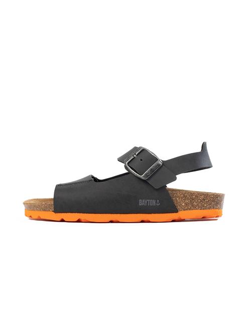 Bayton Sandaler 'Spezia'  brun / mørkegrå / orange / sort