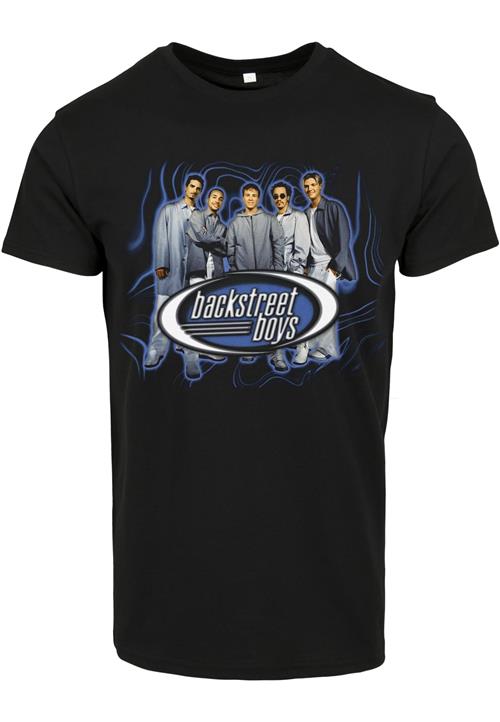 Merchcode Bluser & t-shirts 'Backstreet Boys'  blå / grå / sort / hvid