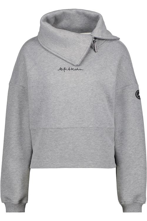 Alife and Kickin Sweatshirt  grå-meleret / sort