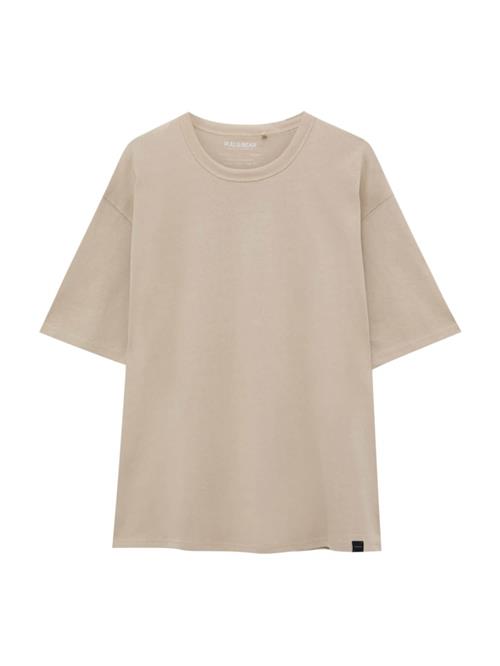 Pull&Bear Bluser & t-shirts  camel / sort / hvid