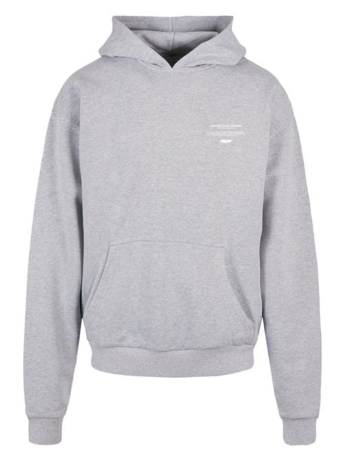 MJ Gonzales Sweatshirt 'Higher Than Heaven'  lysegrå / sort / hvid