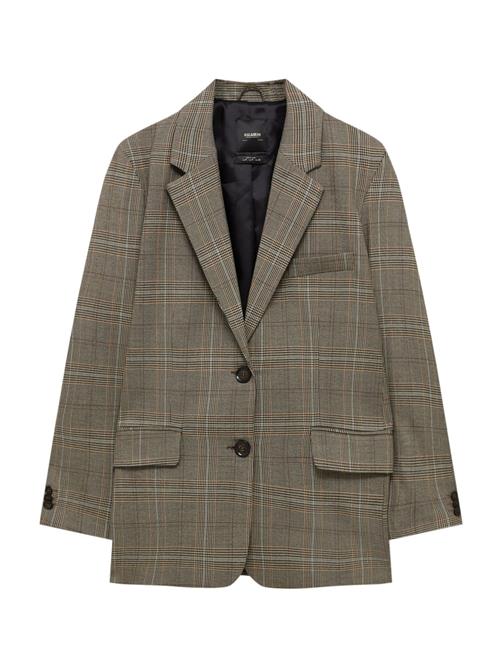Pull&Bear Blazer  brun / grå / khaki / sort