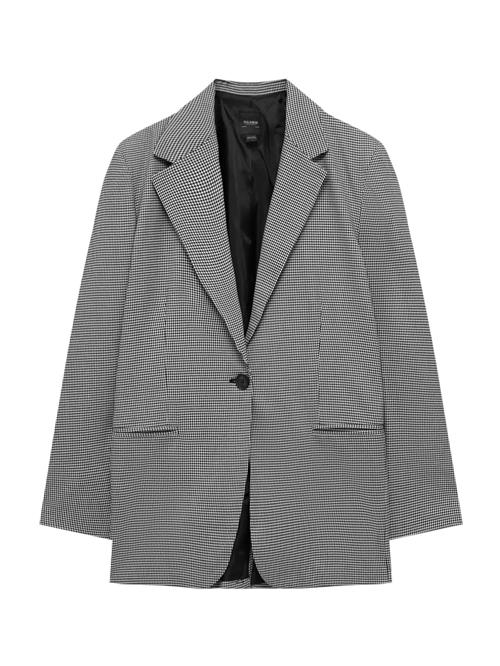 Pull&Bear Blazer  sort / hvid