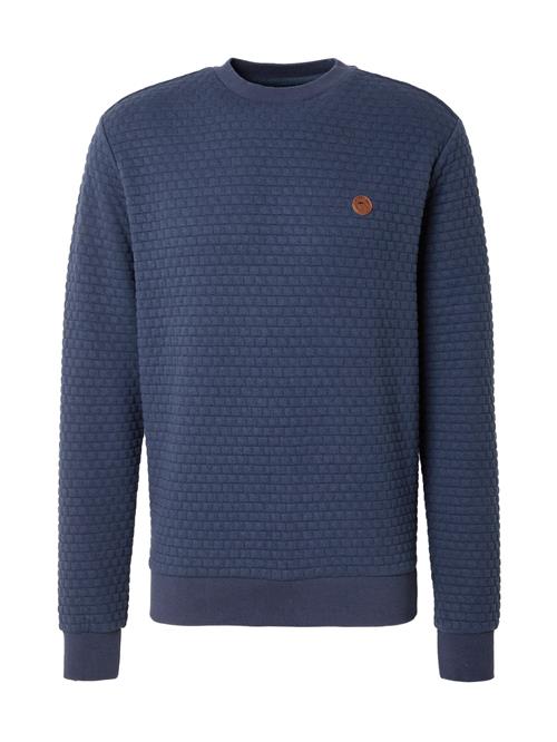 INDICODE JEANS Sweatshirt 'Dash'  navy / brun