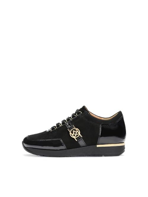 Kazar Sneaker low  guld / sort