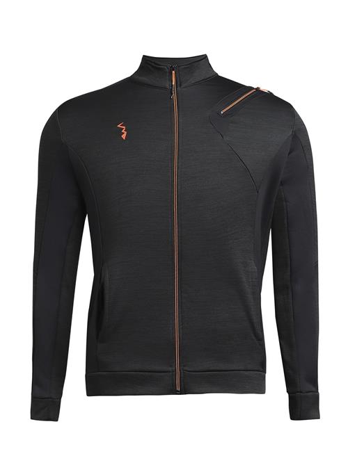 Campus Sutra Sweatjakke  orange / sort