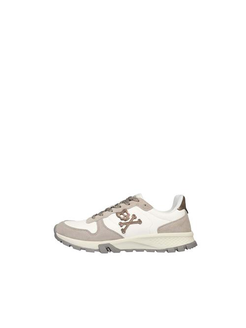 Scalpers Sneaker low 'Bono'  creme / bronze / mørkegrå