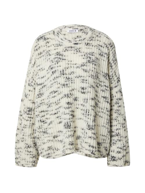 Se EDITED Pullover 'Ulva'  creme / sort ved About You