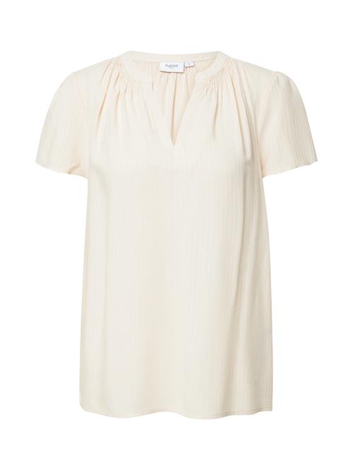 Se SAINT TROPEZ Bluse 'Britta'  creme ved About You