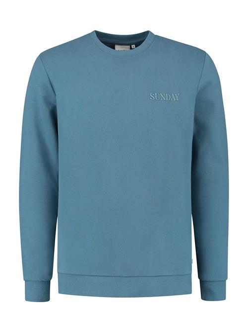 Shiwi Sweatshirt 'Sunday'  cyanblå