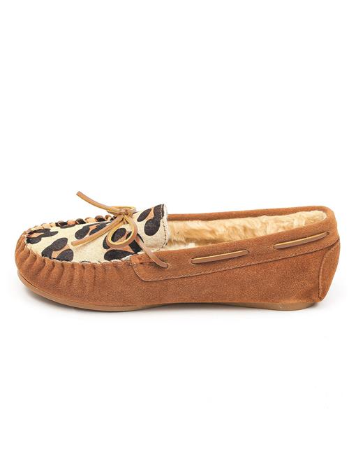 Gooce Slipper 'Hanes'  beige / camel / sort