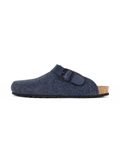 Bayton Pantoletter 'Noma'  navy / blå-meleret