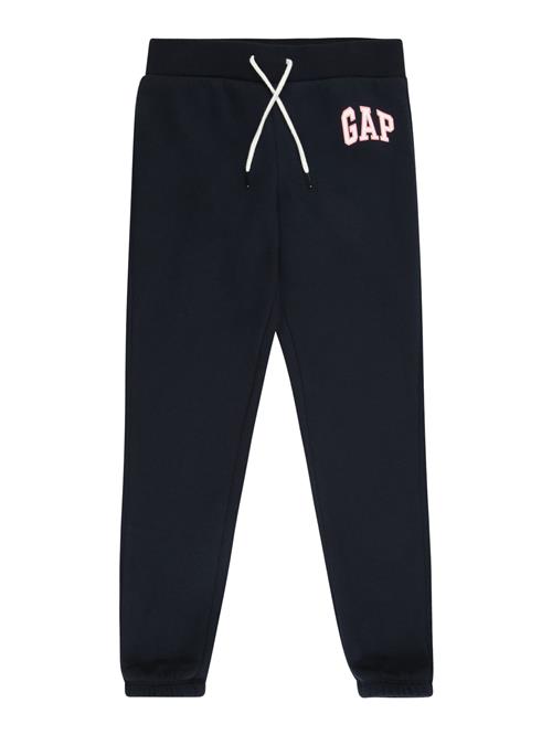 GAP Bukser  navy / pink / hvid