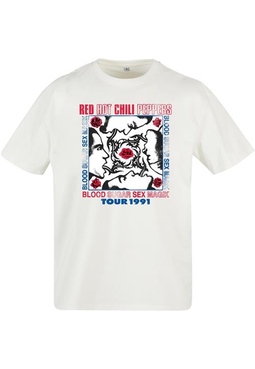 MT Upscale Bluser & t-shirts 'Red Hot Chilli Peppers'  blå / rød / sort / hvid