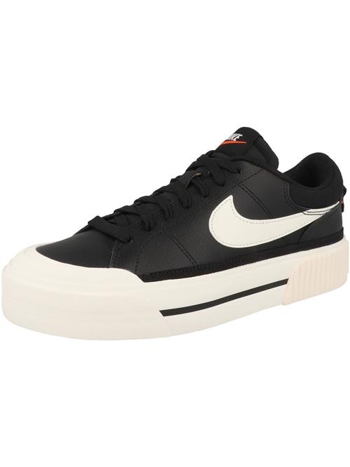 Nike Sportswear Sneaker low 'Court Legacy Lift'  rød / sort / hvid