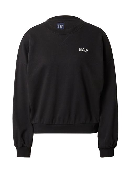 Se GAP Sweatshirt 'JAPAN'  sort / hvid ved About You