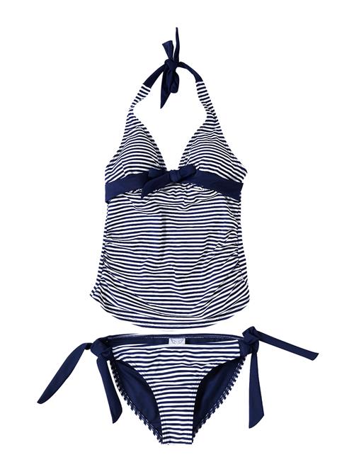 petit amour Tankini 'Annie'  koboltblåt / hvid