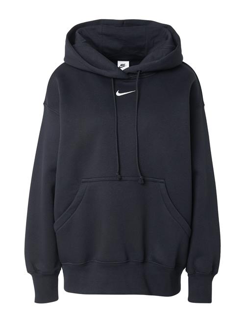 Nike Sportswear Sweatshirt 'Phoenix Fleece'  sort / hvid
