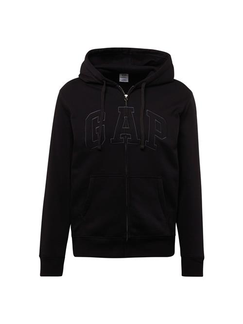 GAP Sweatjakke  navy / sort