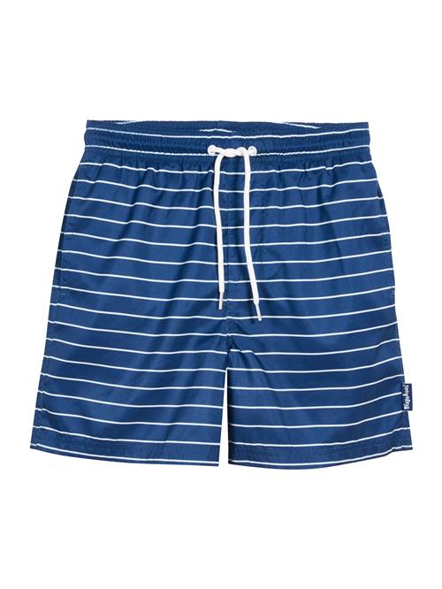 PLAYSHOES Badeshorts  marin / hvid