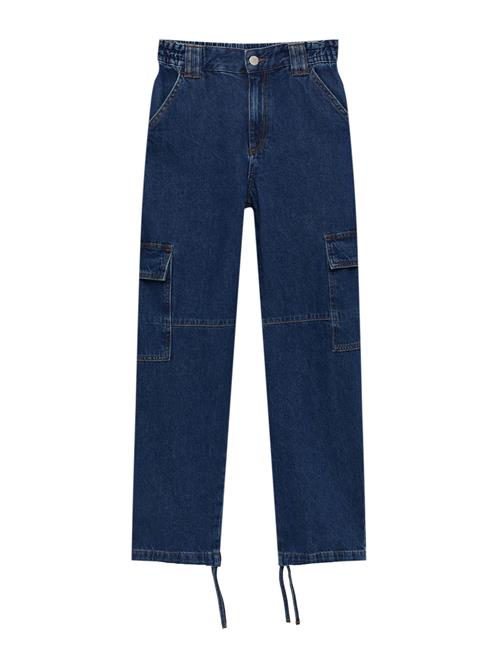 Pull&Bear Cargojeans  mørkeblå