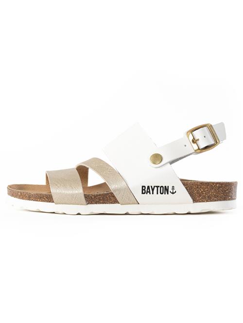 Bayton Sandaler med rem 'Vitoria'  beige / hvid