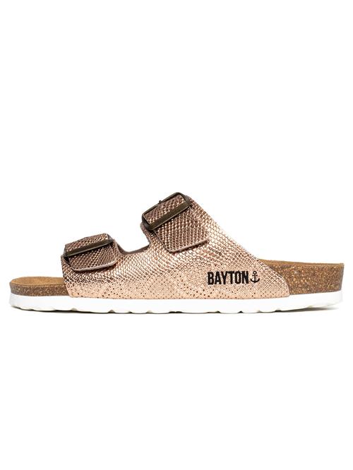 Bayton Pantoletter 'Atlas'  chamois / bronze / sort