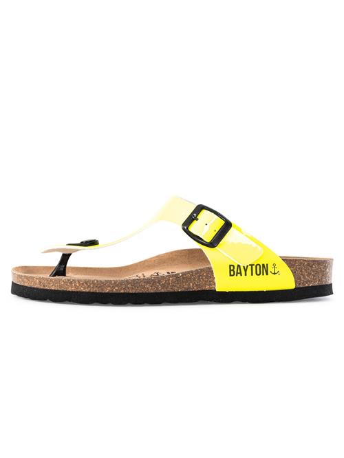 Bayton Pantoletter 'Mercure'  lemon / sort