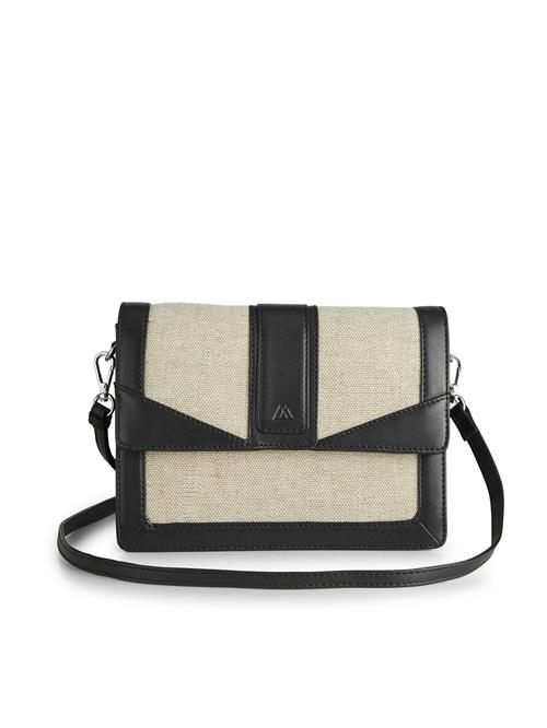 MARKBERG Skuldertaske 'Jane'  beige / sort