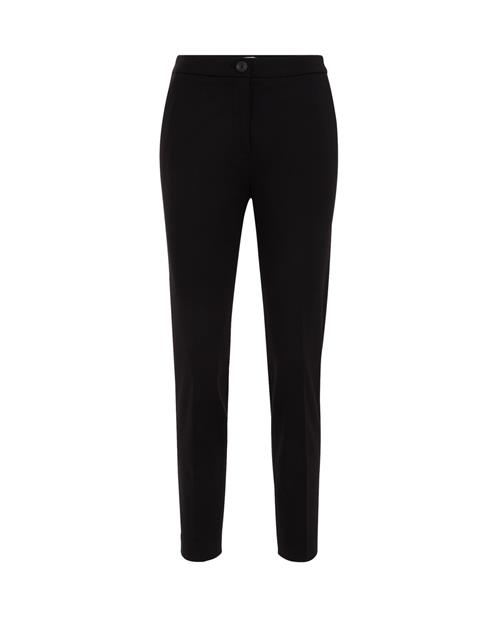 Se WE Fashion Bukser med fals  sort ved About You