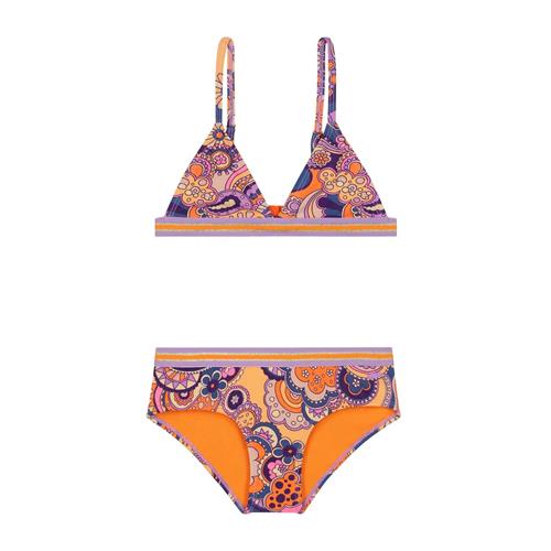 Shiwi Bikini 'Luna'  mørkeblå / orange / offwhite