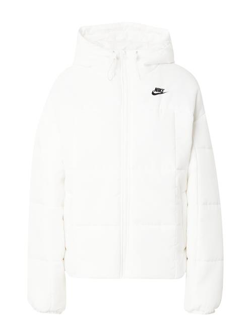Nike Sportswear Vinterjakke  creme / sort