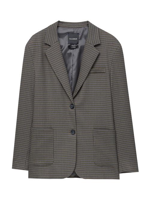 Pull&Bear Blazer  blå / lysebrun / sort