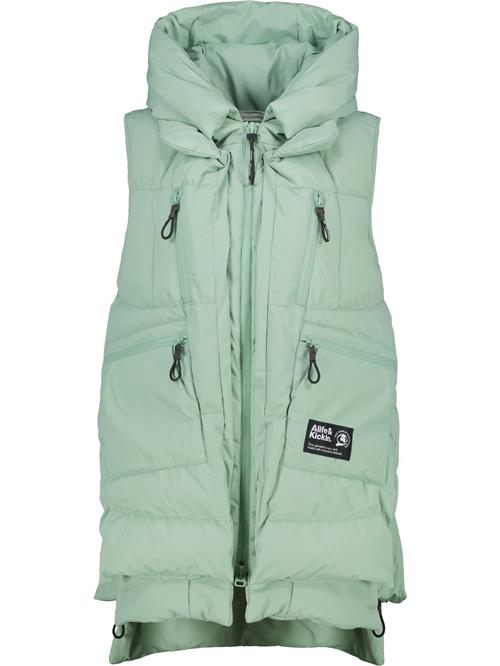 Alife and Kickin Vest 'Racha'  grøn / sort / hvid