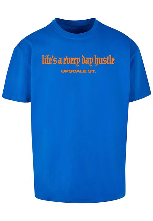 MT Upscale Bluser & t-shirts 'Hustle'  koboltblåt / lyselilla / orange / sort