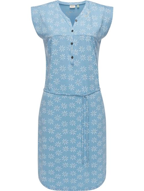 Ragwear Blusekjole 'Zofka'  lyseblå / gylden gul / lysegrå