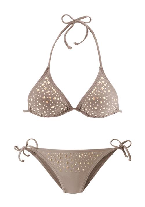 Se JETTE Bikini  mørkebeige ved About You