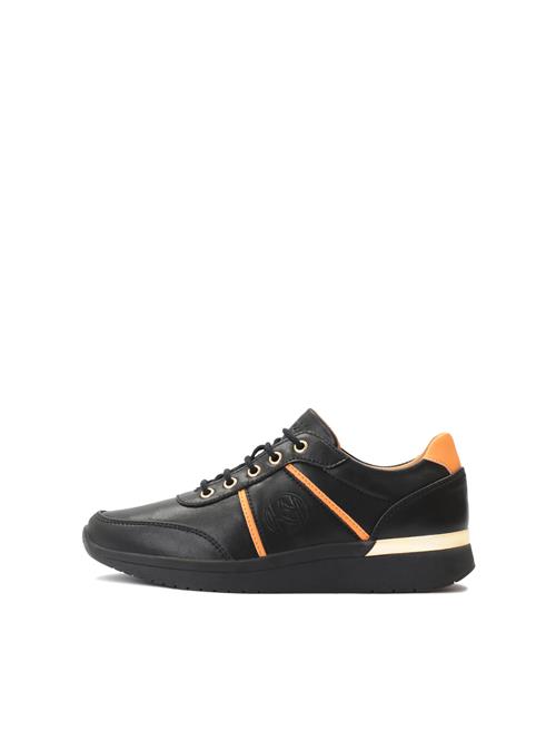 Kazar Sneaker low  beige / mandarin / sort