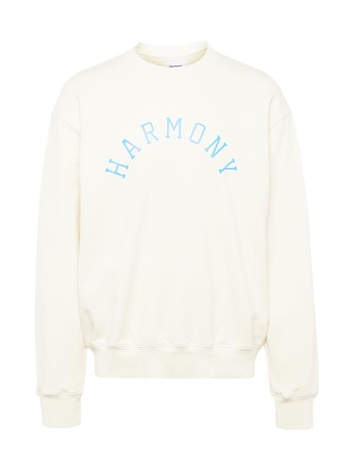 Se Harmony Paris Sweatshirt  lyseblå / hvid ved About You